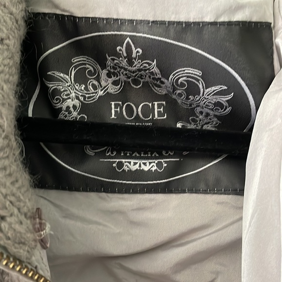 Foce Firenze Sweater Coat. So warm and comfortable. Size 46 - Picture 2 of 4